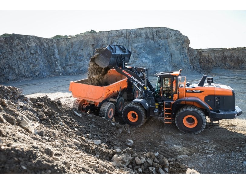 DOOSAN LAUNCHES NEW DL420-7 STAGE V WHEEL LOADER